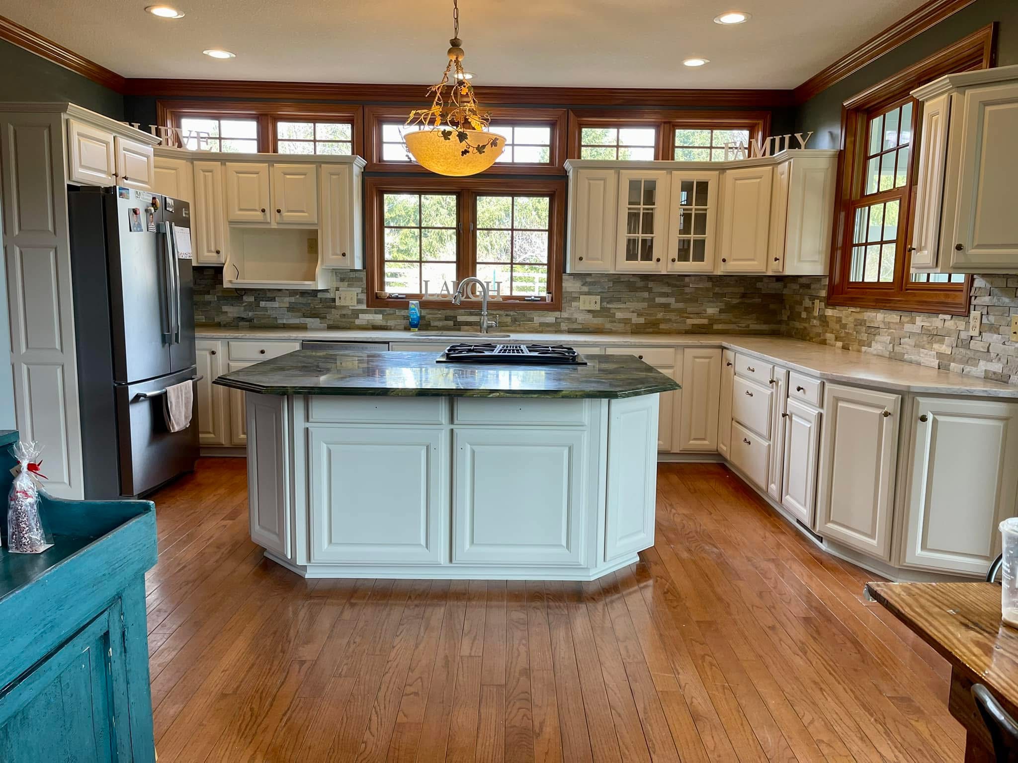 Traditional Kitchen Remodel by New Way Vintage LLC - Kitchen Cabinet Refinishing — Project 2 project photo